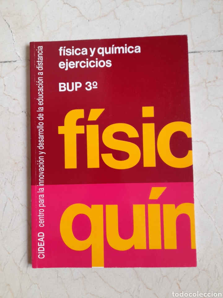 Libros: Libro Fisica y quimica 3 BUP. CIDEAD - Foto 3