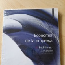 Libros: ECONOMÍA DE EMPRESA. 2 BACHILLERATO