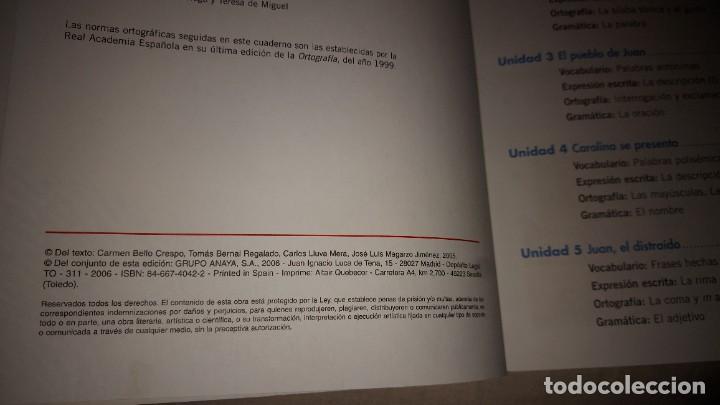 Libros: CUADERNO DE LENGUA DE PRIMARIA DE ANAYA - Foto 2