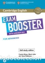 Libros: Cambridge English Exam Boosters. Booster with answer. Key for Advanced - Self-study edition -
