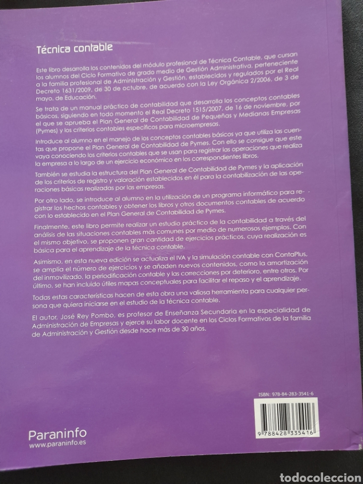 Libros: T&eacute;cnica contable. Gesti&oacute;n administrativa - Foto 2