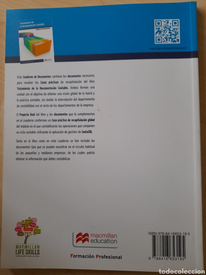 Libros: Tratamiento de ka documentaci&oacute;n contable. Cuaderno de documentos - Foto 2