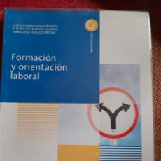 Libros: FORMACIÓN Y ORIENTACIÓN LABORAL. Lote 325059883