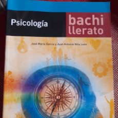 Libros: PSICOLOGÍA. BACHILLERATO