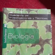 Libros: BIOLOGÍA 2 BACHILLERATO. CUADERNO DE INVESTIGACIONES Y TÉCNICAS