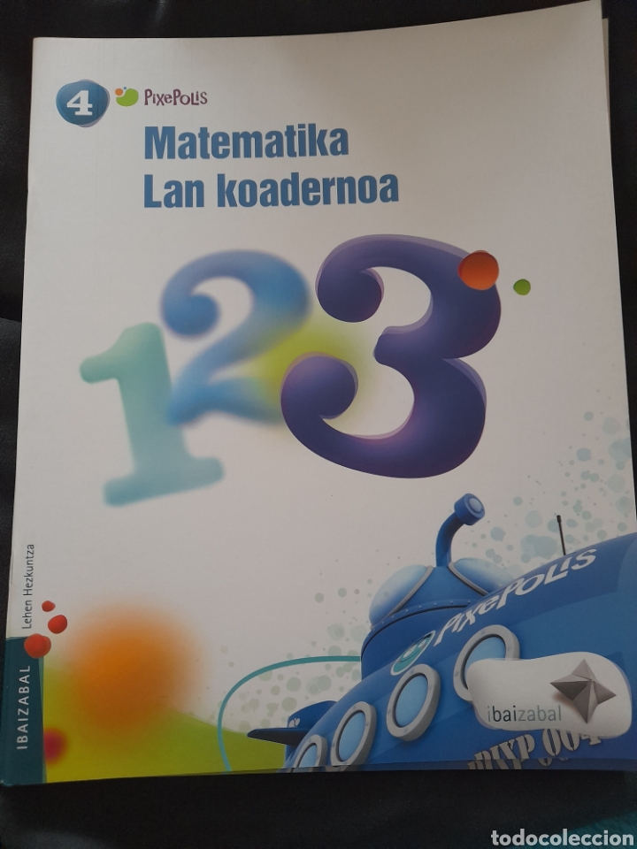 Libros: Matematika lan koadernoa 4 primaria - Foto 1