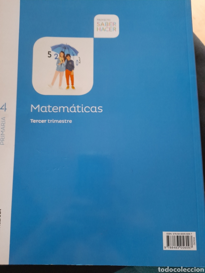 Libros: Matem&aacute;ticas. 3er trimestre. 4 Primaria - Foto 2