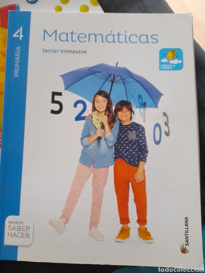 Libros: Matem&aacute;ticas. 3er trimestre. 4 Primaria - Foto 1