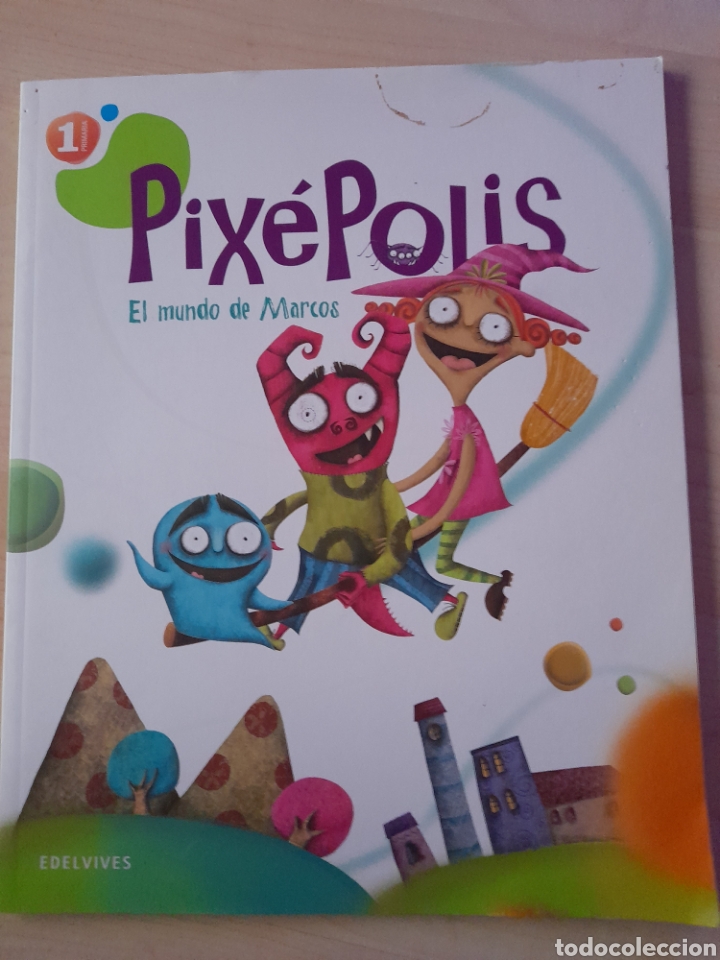 Libros: Pix&eacute;polis. El mundo de Marcos. 1 Primaria - Foto 1