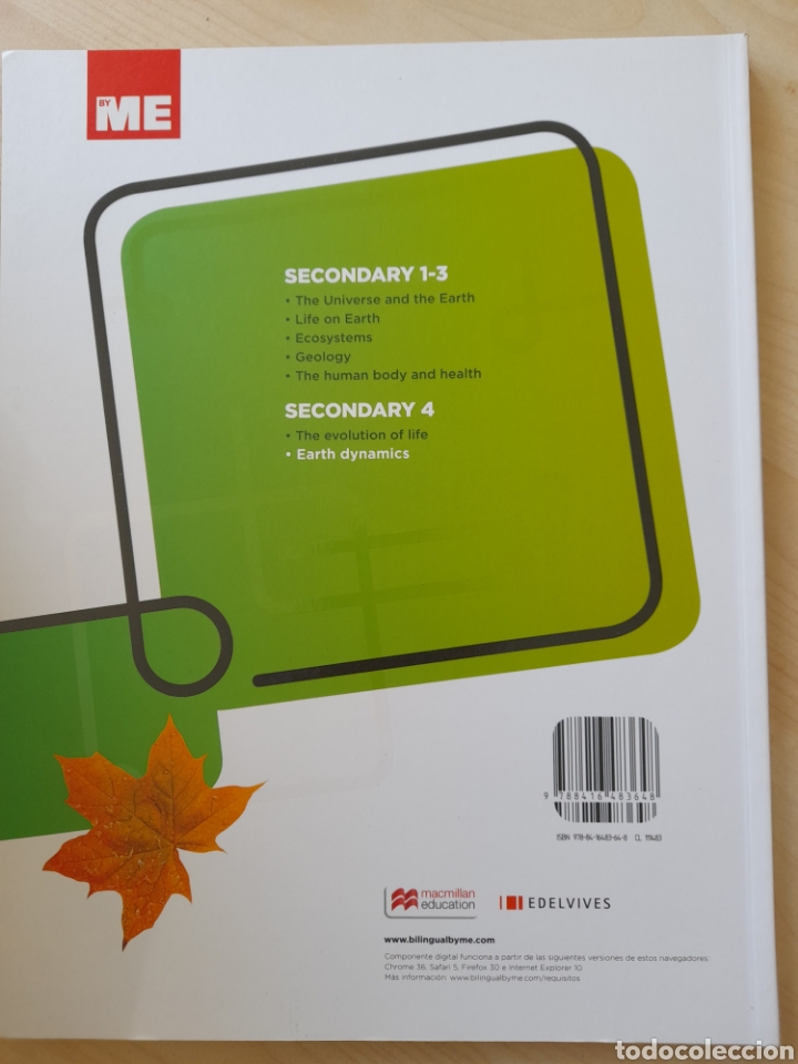 Libros: Biology and geology. Earth dynamics. Secondary - Foto 2