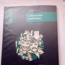 Livres: LITERATURA UNIVERSAL 1.º BACHILLERATO OXFORD EDUCACIÓN. Lote 342004728