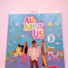 Libros: ALL ABOUT US CLASS BOOK 3º--- OXFORD UNIVERSITY PRESS --ISBN 9780194571289. Lote 342388573
