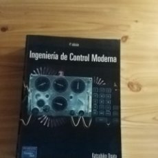 Libros: INGENIERÍA DE CONTROL MODERNA, OGATA. Lote 343465778