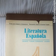 Livres: LITERATURA ESPAÑOLA, MANUALES DE C.O.U ANAYA 1985. Lote 346249483