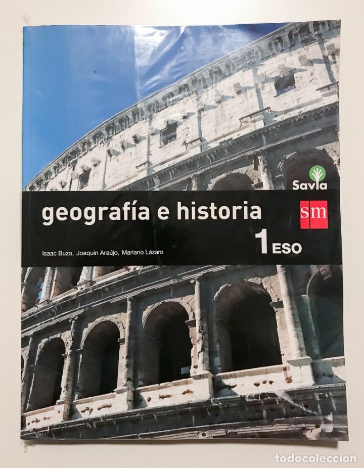 Libros: GEOGRAFIA E HISTORIA - 1&ordm; ESO - SM SAVIA - Foto 1