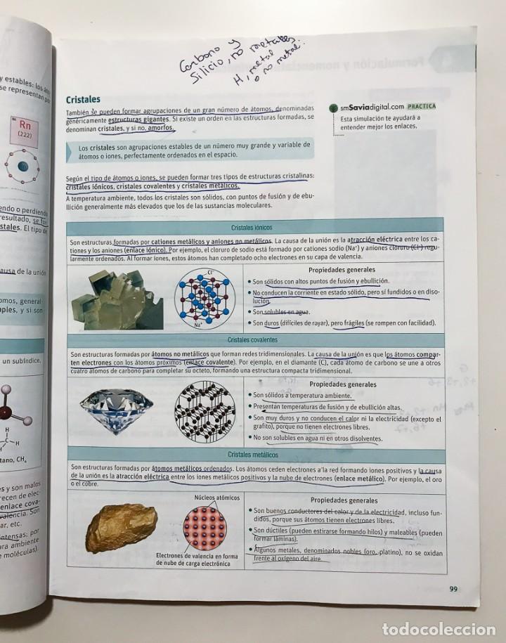 Libros: FISICA Y QUIMICA - 3&ordm; ESO - SM SAVIA - Foto 5