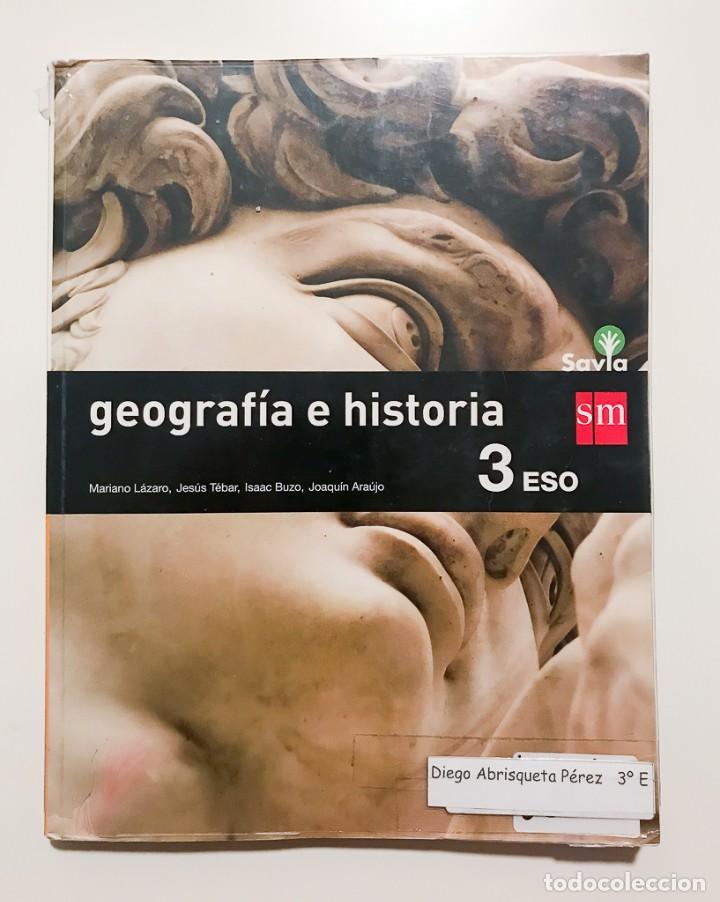 Libros: GEOGRAFIA E HISTORIA - 3&ordm; ESO - SM SAVIA - Foto 1