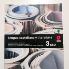 Libros: LENGUA CASTELLANA Y LITERATURA - 3º ESO - SM SAVIA