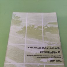 Libros: LIBRO GEOGRAFÍA II ANAYA. Lote 361499560