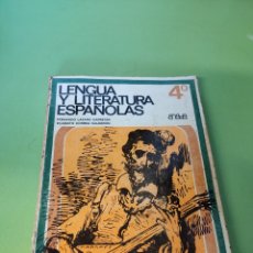Libros: LIBRO LENGUA Y LITERATURA ESPAÑOLA 4 E.G.B.. Lote 362708100