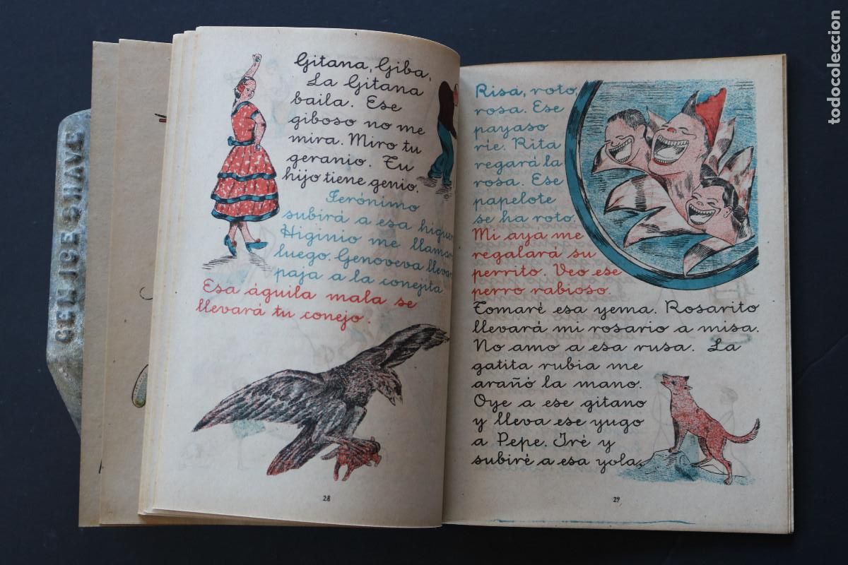 Libros: AMANECER - LIBRO ESCOLAR PARA APRENDER A LEER - 1&ordf; PARTE - ED. STUDIUM - 1&ordf; EDICI&Oacute;N 1941 - Foto 3