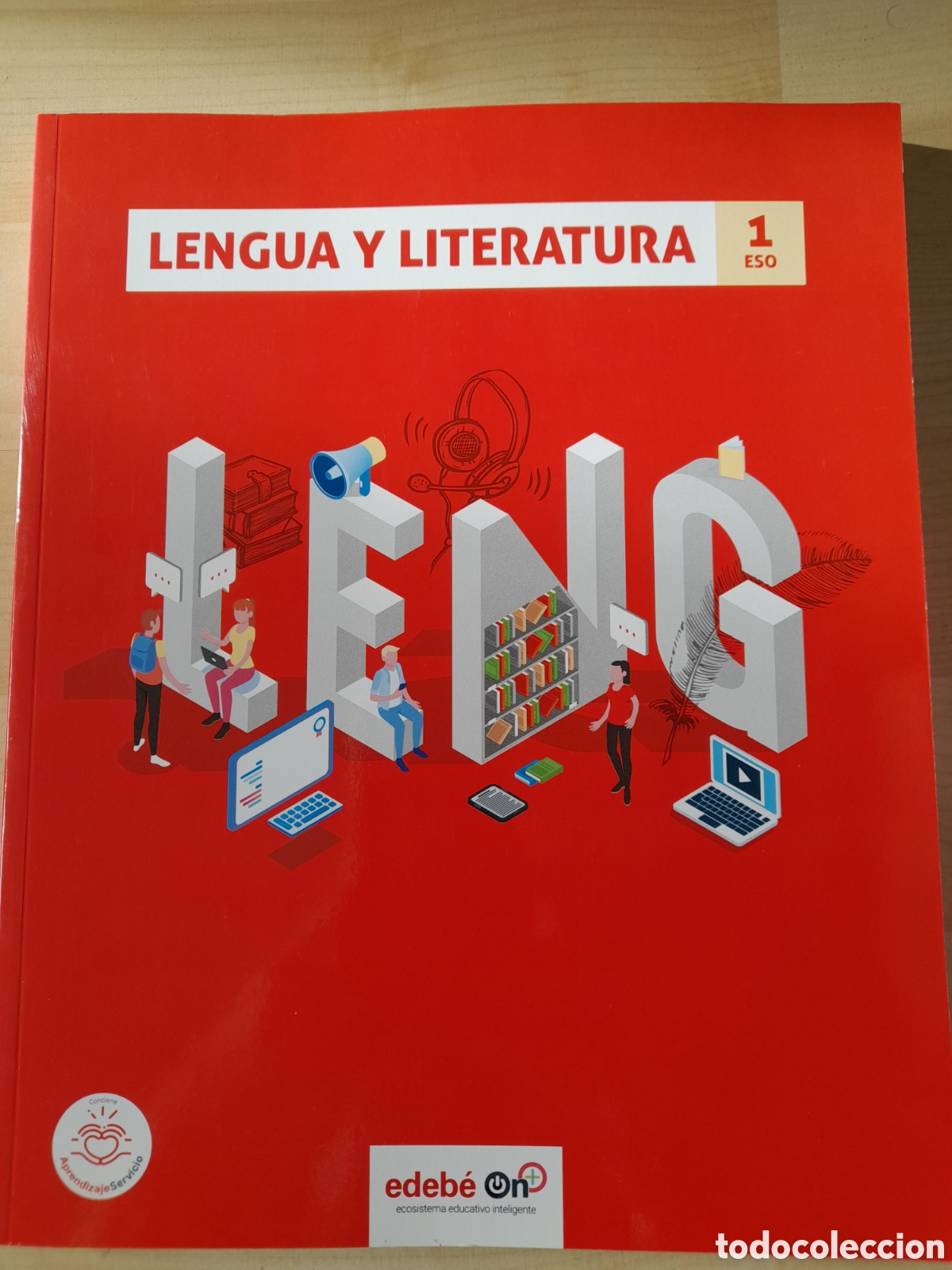 Libros: Lengua y literatura 1 ESO. Edeb&eacute; - Foto 1