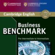 Libros: BUSINESS BENCHMARK PRE-INTERMEDIATE ST BEC AND BULATS 2¦ED - WHITBY,NORMAN. Lote 399564794