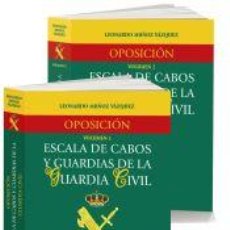 Libros: PACK OPOSICIÓN ESCALA DE CABOS Y GUARDIAS DE LA GUARDIA CIVIL - MUÑOZ VÁZQUEZ, LEONARDO. Lote 401515984