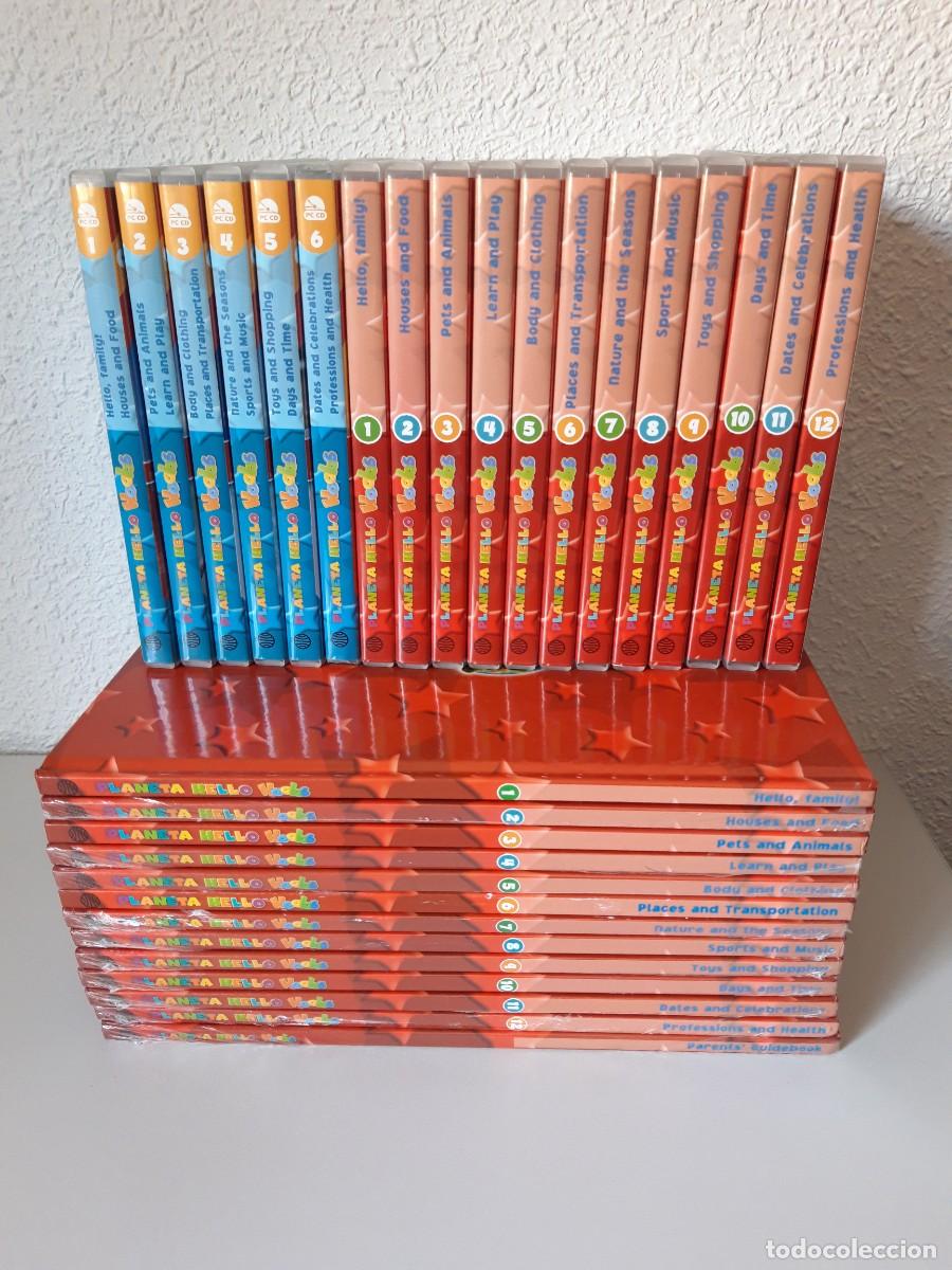 Libros: Lote Libros Dvd y Cd Rom Planeta Hello Hoobs Ingles - Foto 2