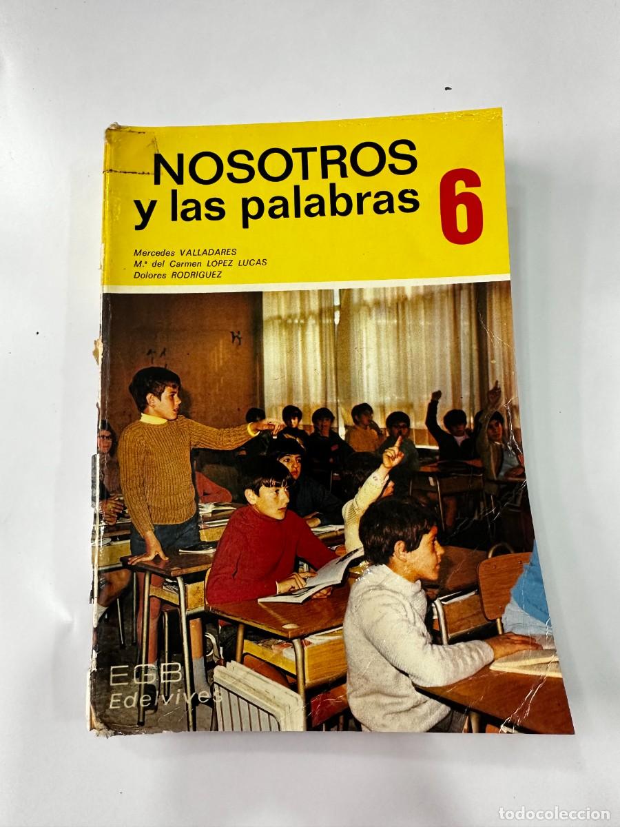 Libros: NOSOTROS Y LAS PALABRAS.EDELVIVES 6 EGB - Foto 1