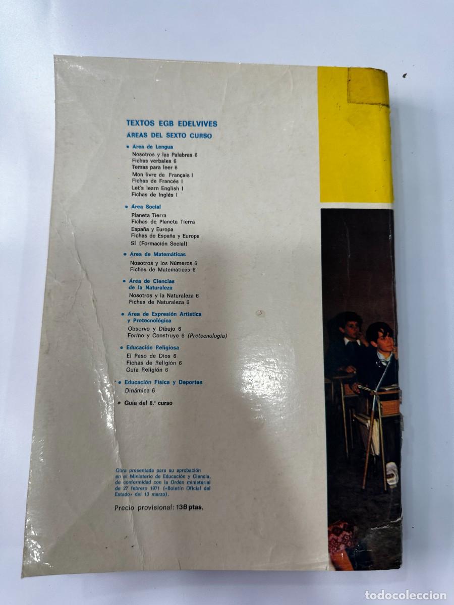 Libros: NOSOTROS Y LAS PALABRAS.EDELVIVES 6 EGB - Foto 4