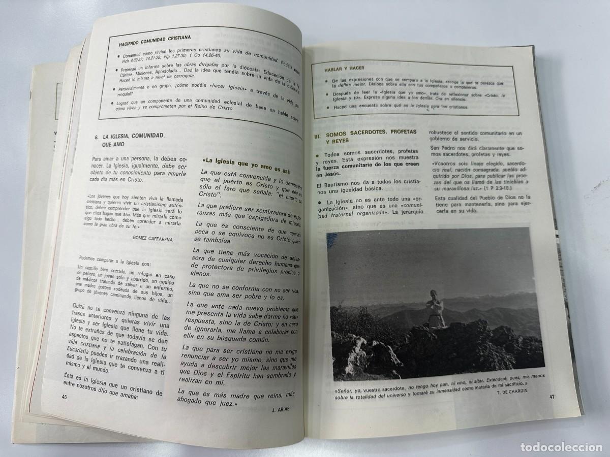 Libros: CON VOSOTROS ESTOY 2 BUP, Edelvives-1976 - Foto 2