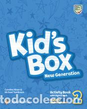 books: Kids Box New Generation English for Spanish Speakers Level 2 Activity Book with Home Booklet and