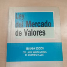 Libros: LEY DEL MERCADO DE VALORES