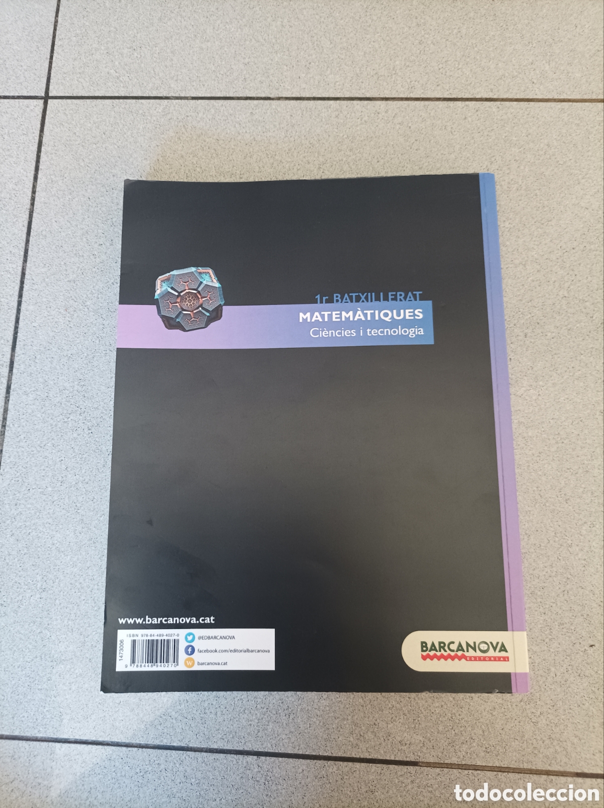 Libros: Matematiques 1r batxillerat - Foto 2
