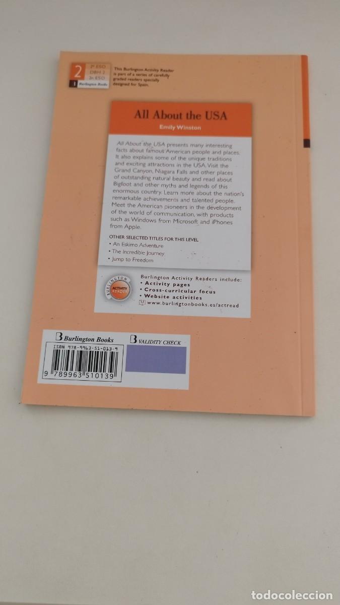 Libros: Libro ALL ABOUT USA -2&ordm; ESO - EMILY WINSTON - Foto 6
