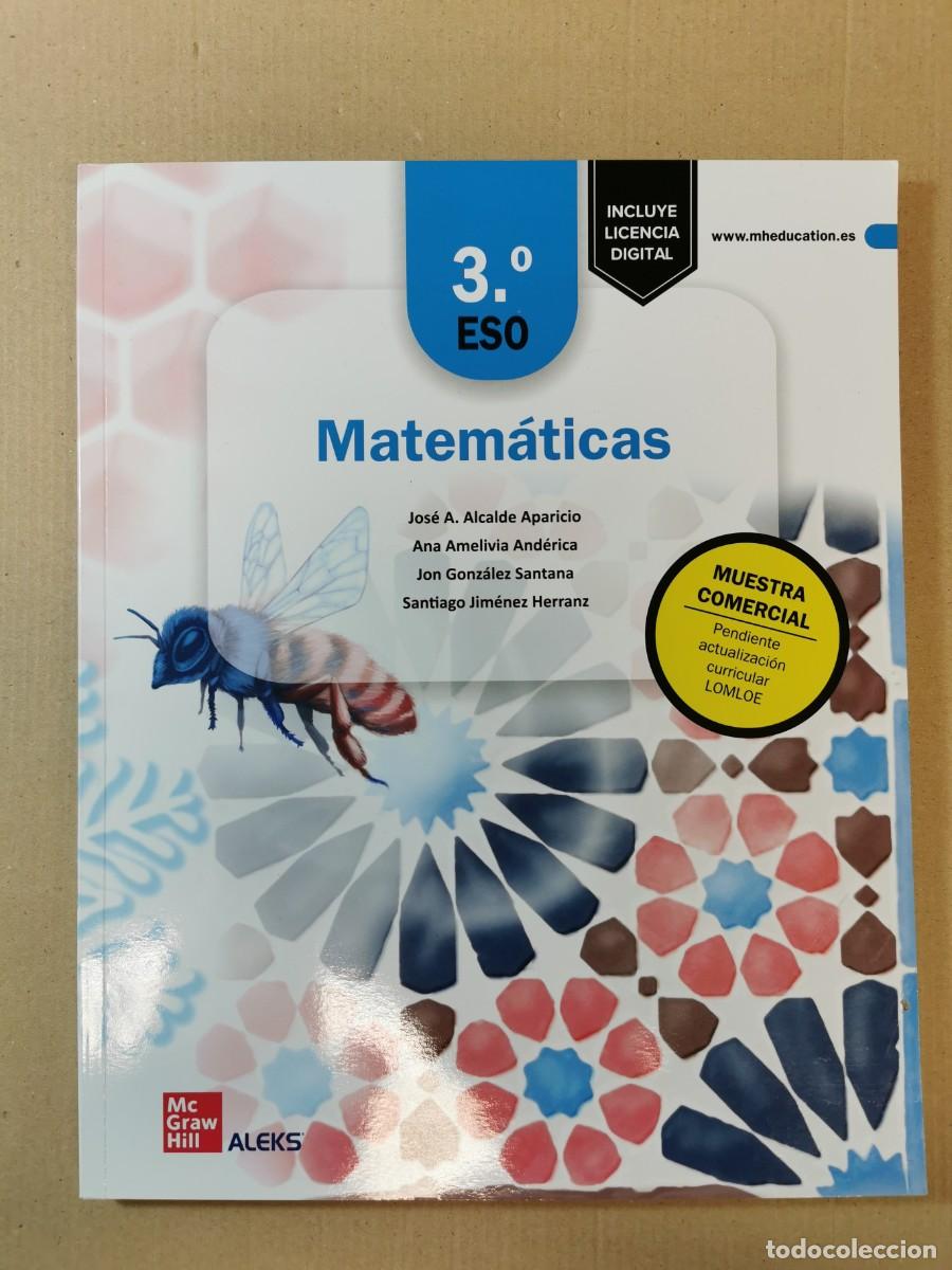 Libros: MATEMATICAS 3 ESO EDITORIAL MC GRAW HILL ALEKS - Foto 1
