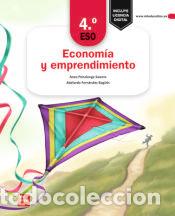 Libros: Econom&iacute;a y emprendimiento 4.&ordm; ESO - PENALONGA, A; FERN&Aacute;NDEZ, A