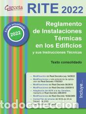 Libros: Rite 2022. Reglamento de instalaciones t&eacute;rmicas en los edificios y sus instrucciones t&eacute;cnicas - - Foto 1