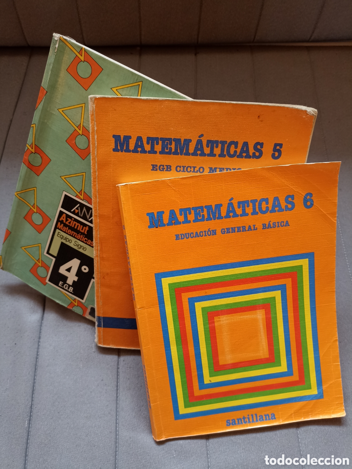 Libros: Matem&aacute;ticas 4⁰, 5⁰ y 6⁰ EGB - Foto 1