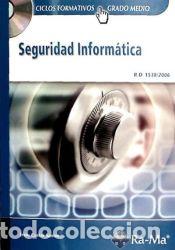 Livres: SEGURIDAD INFORMATICA. CFGM. INCLUYE CD-ROM - COSTAS SANTOS, JESUS