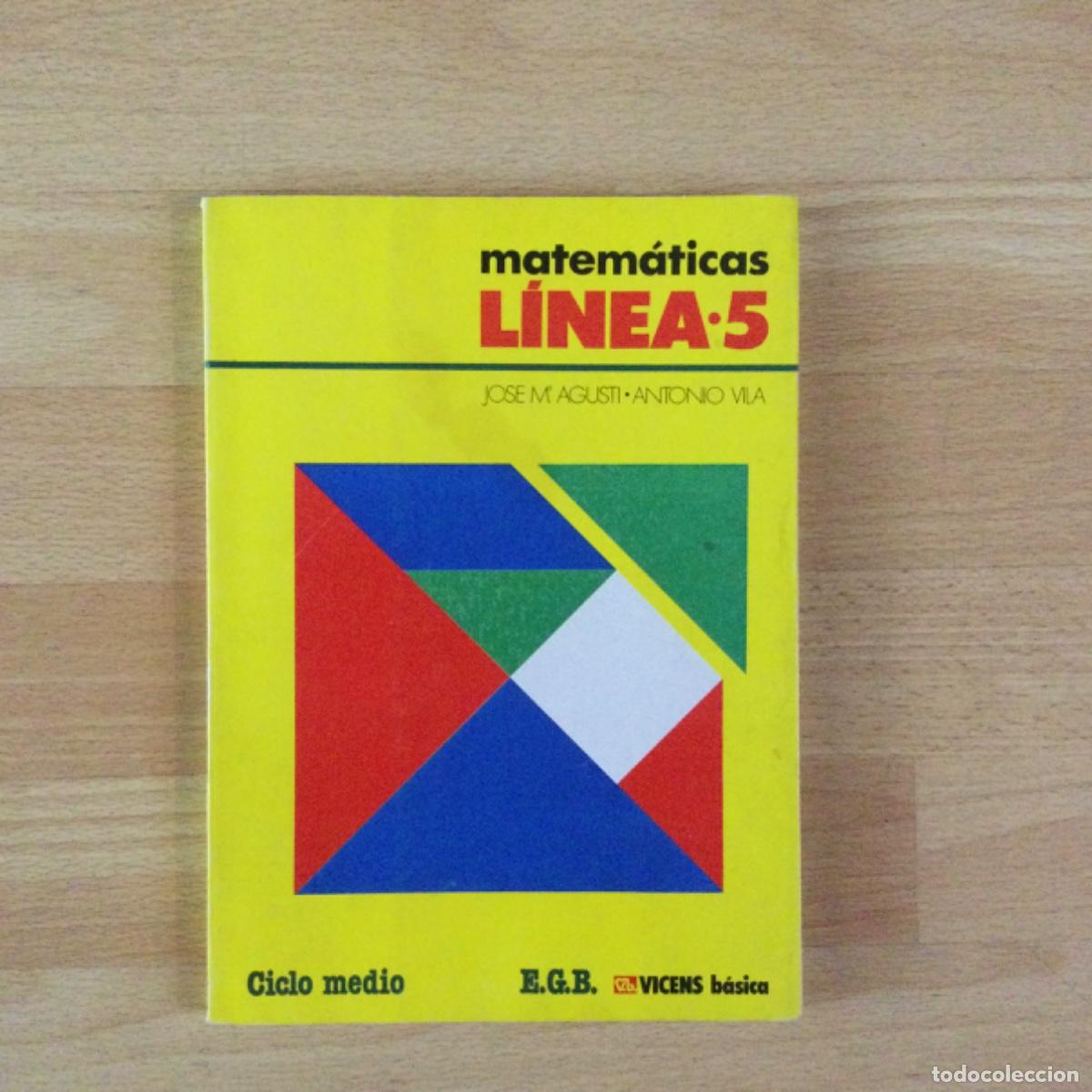 Libros: Matem&aacute;ticas L&iacute;nea 5. 5 EGB. Vicens B&aacute;sica. NUEVO - Foto 1