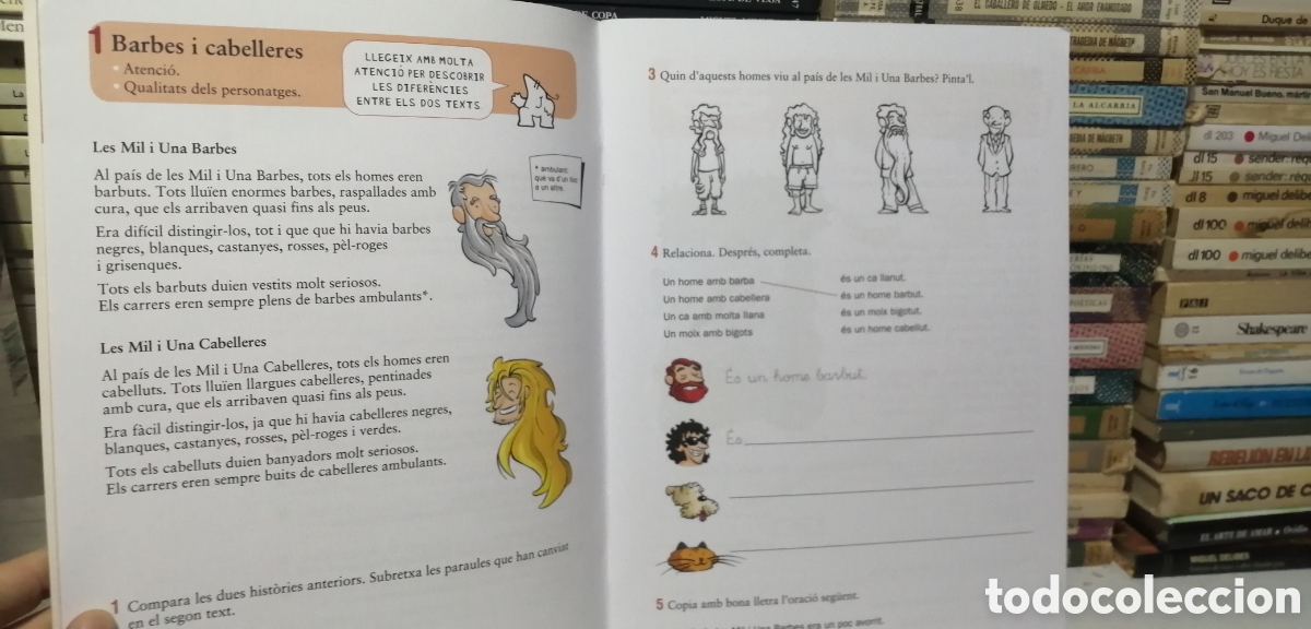 Libros: 110 exercicis per millorar la comprensi&oacute; lectora 2 Prim&agrave;ria Santillana - Foto 7
