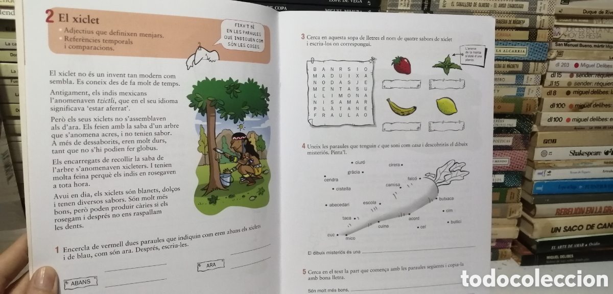 Libros: 110 exercicis per millorar la comprensi&oacute; lectora 2 Prim&agrave;ria Santillana - Foto 8