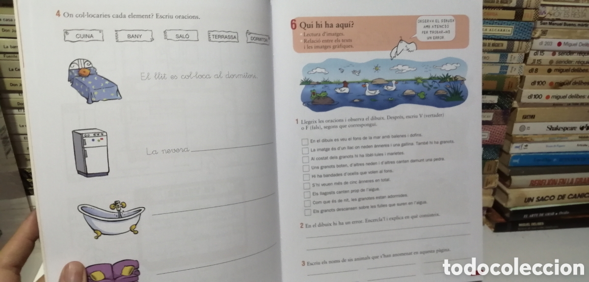 Libros: 110 exercicis per millorar la comprensi&oacute; lectora 2 Prim&agrave;ria Santillana - Foto 10