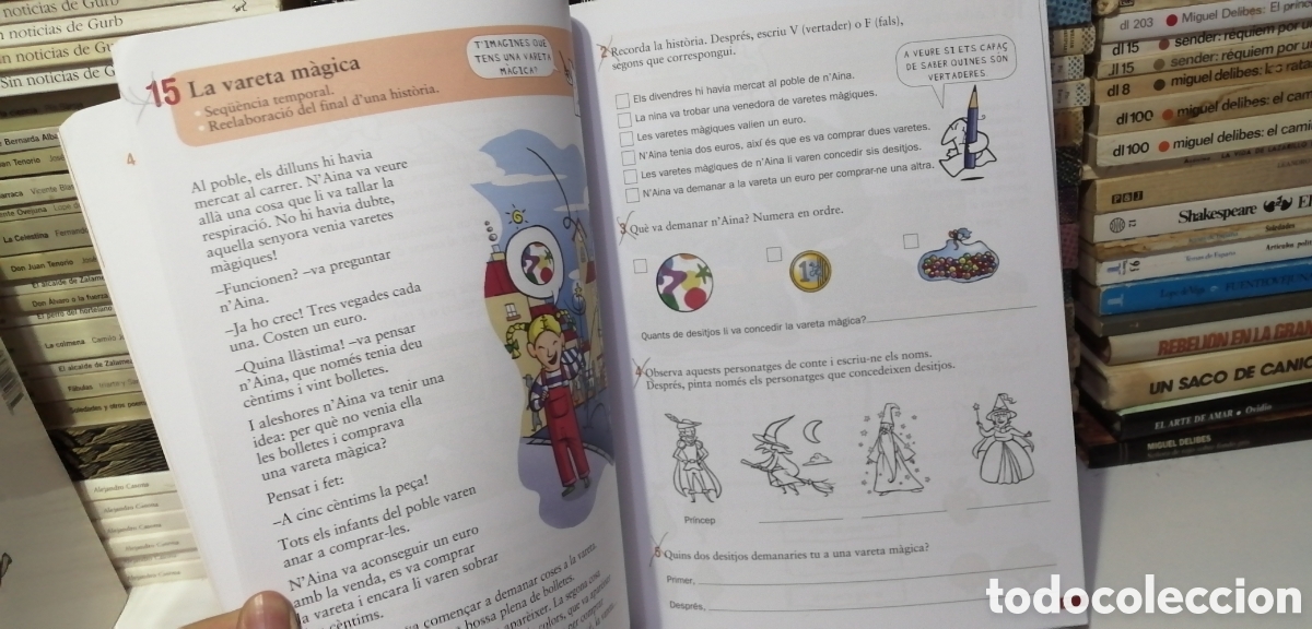 Libros: 110 exercicis per millorar la comprensi&oacute; lectora 2 Prim&agrave;ria Santillana - Foto 11