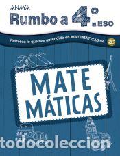 Libri: Vacaciones Matem&aacute;ticas 3 ESO - Anaya Educaci&oacute;n