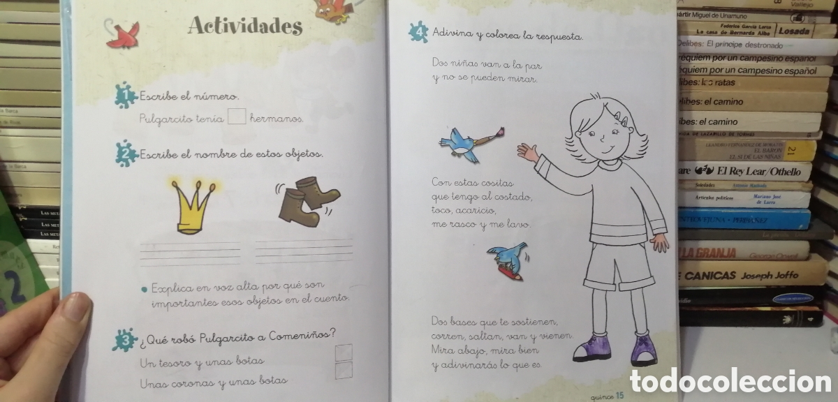 Libros: Lecturas 1 Primaria Lapiceros Bru&ntilde;o 2010 - Foto 7