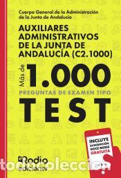 Livros: Auxiliares Administrativos Junta de Andaluc&iacute;a 2024. M&aacute;s de 1.000 preguntas tipo test para