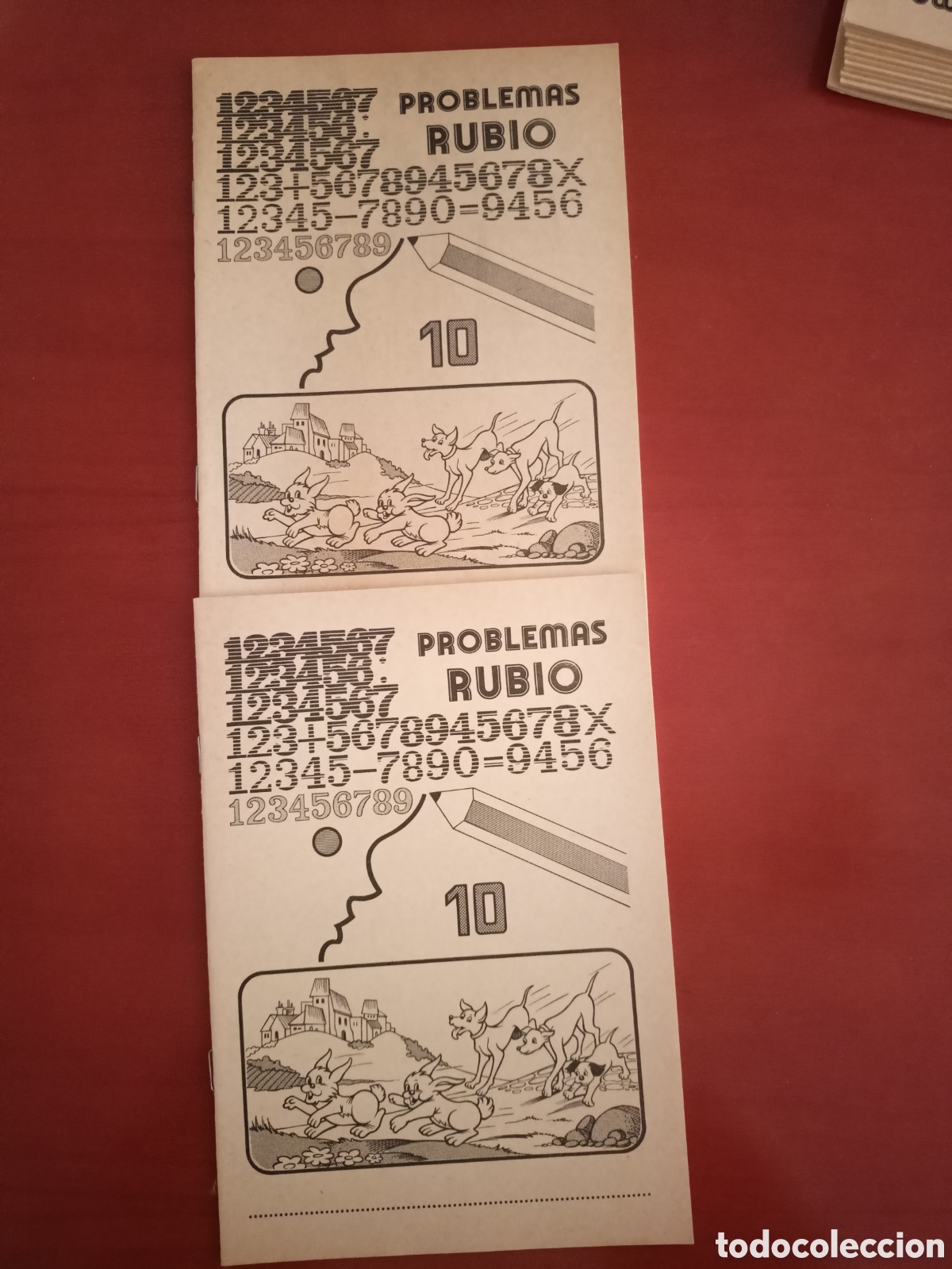 Libros: Lote de 2 problemas Rubio n10 1978 - Foto 1